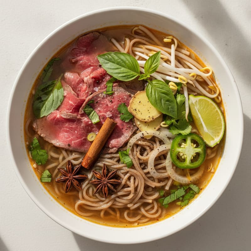 Beef Pho Noodle Soup
