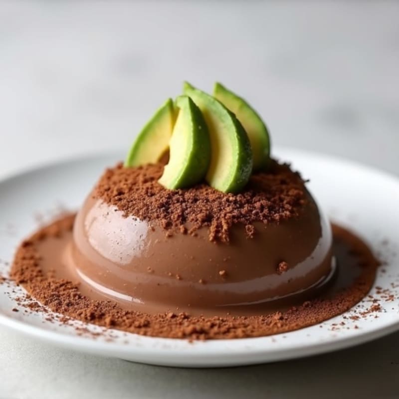 Silky Chocolate Protein Pudding with Almond Butter
