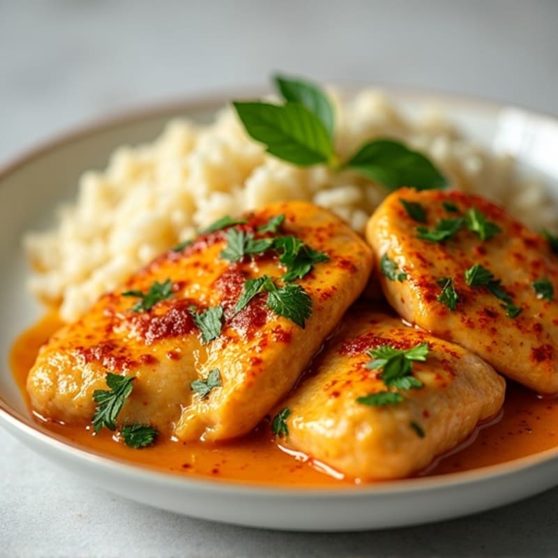 Creamy Coconut-Spiced Butter Chicken
