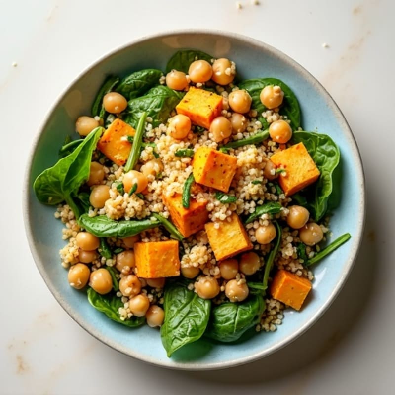 Crunchy Chickpea and Quinoa Power Salad