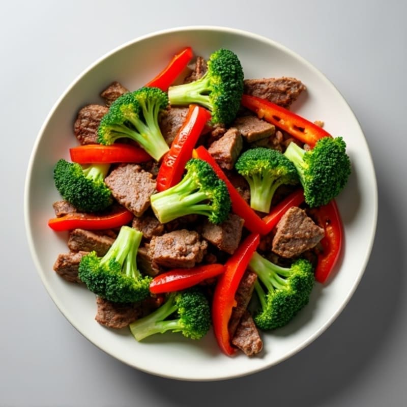 Savory Beef and Crisp Broccoli Stir-Fry
