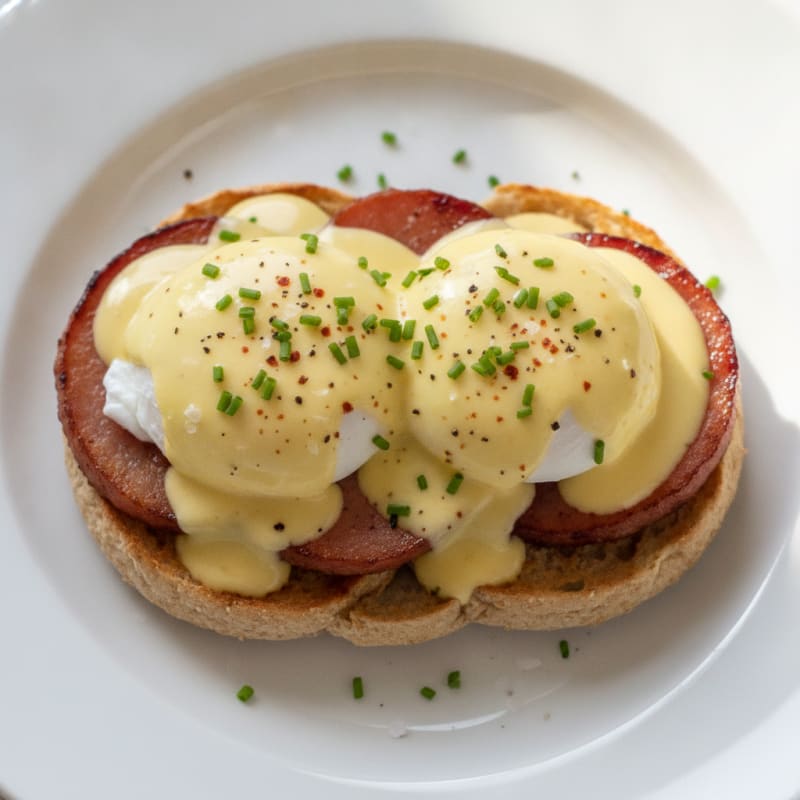 Classic Eggs Benedict with Hollandaise