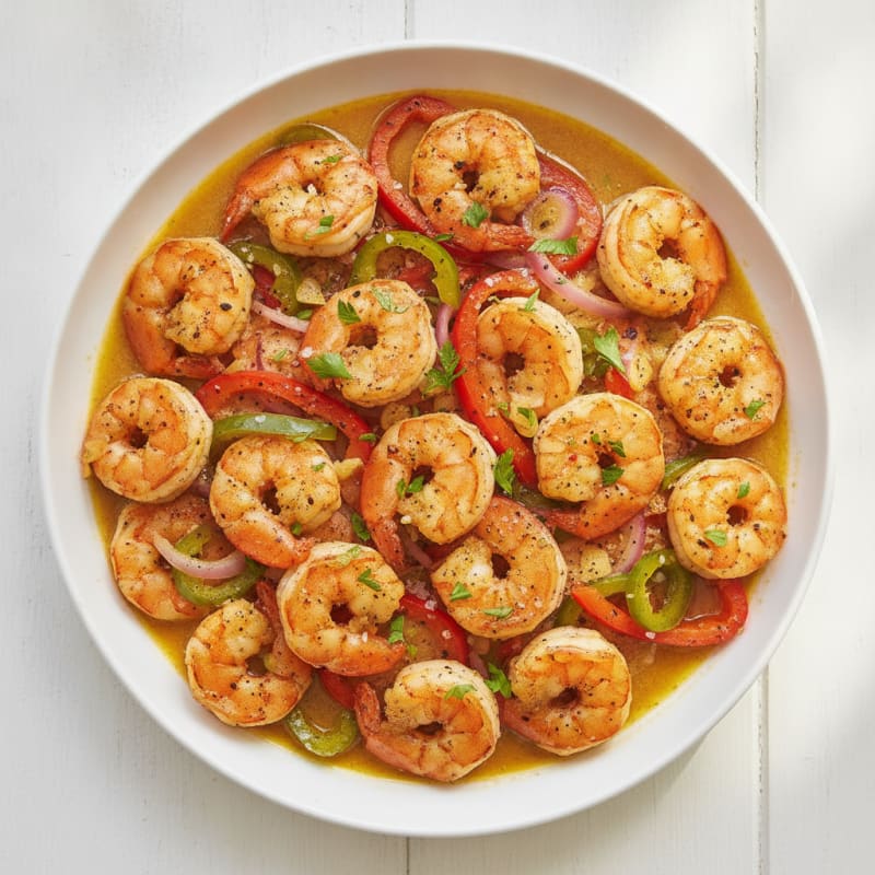 Cajun Shrimp with Garlic Butter Sauce