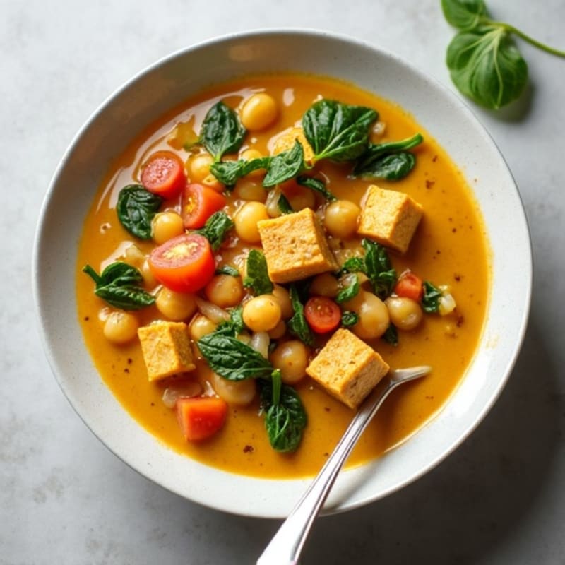 Creamy Coconut Curry Chickpea Stew