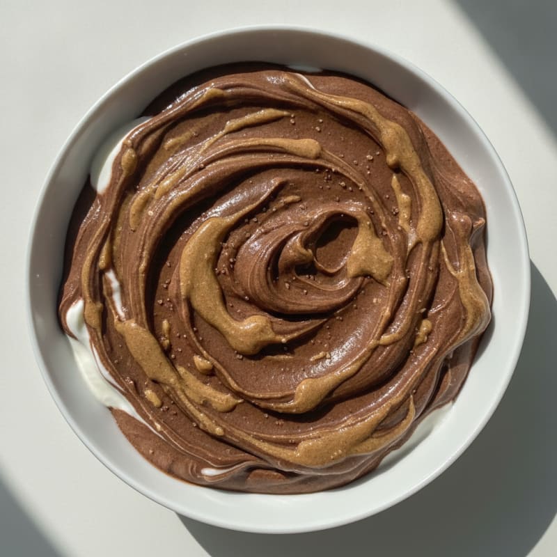 Silky Chocolate Protein Mousse with Greek Yogurt