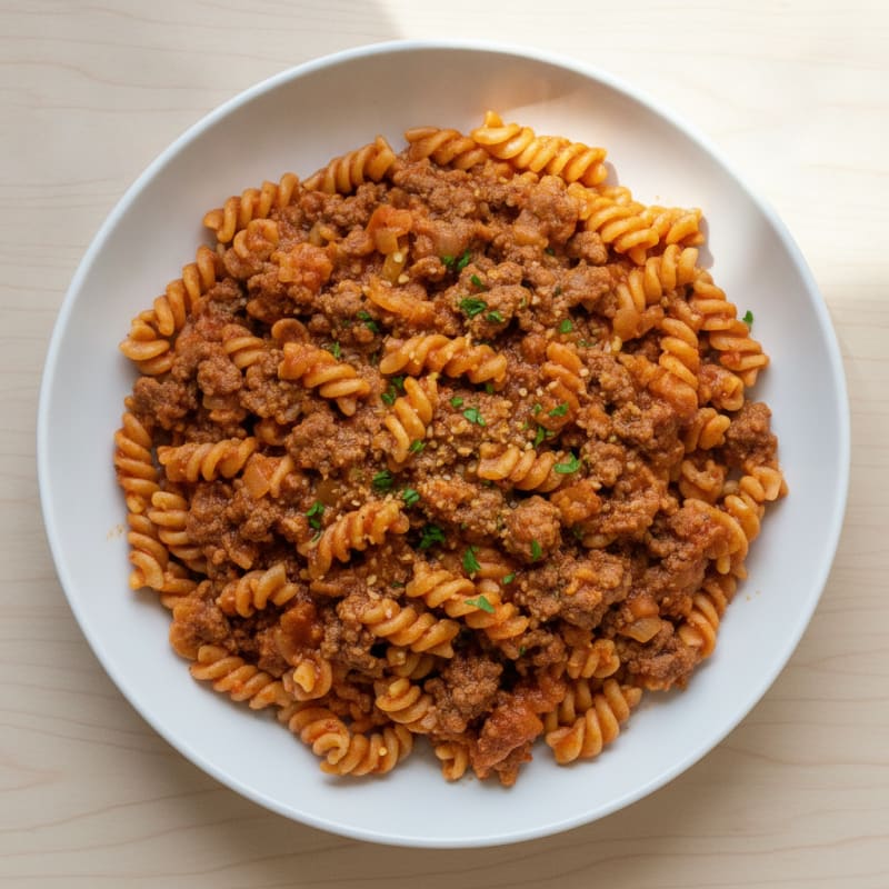 Gluten-Free Beef Pasta Skillet