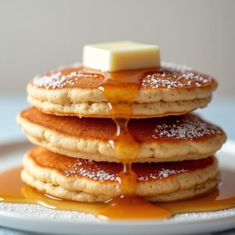 Fluffy Whole Wheat Pancakes