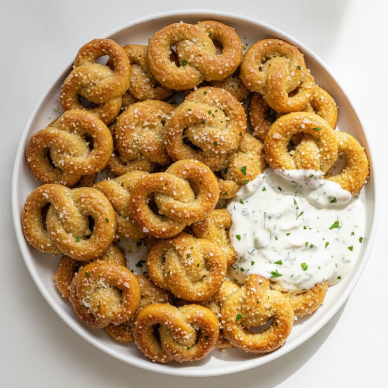 Garlic Parmesan Pretzel Bites