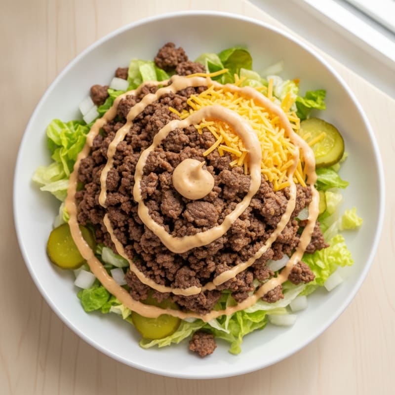 Big Mac Protein Bowl
