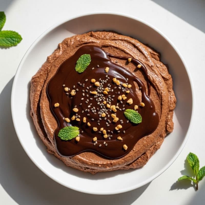 Silky Chocolate Protein Pudding