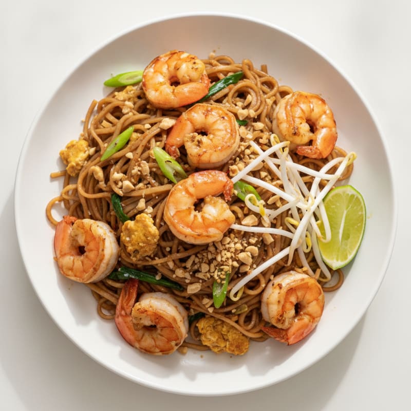 Shrimp Pad Thai Noodles