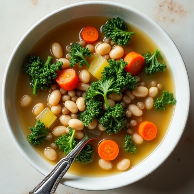 Hearty White Bean and Kale Soup