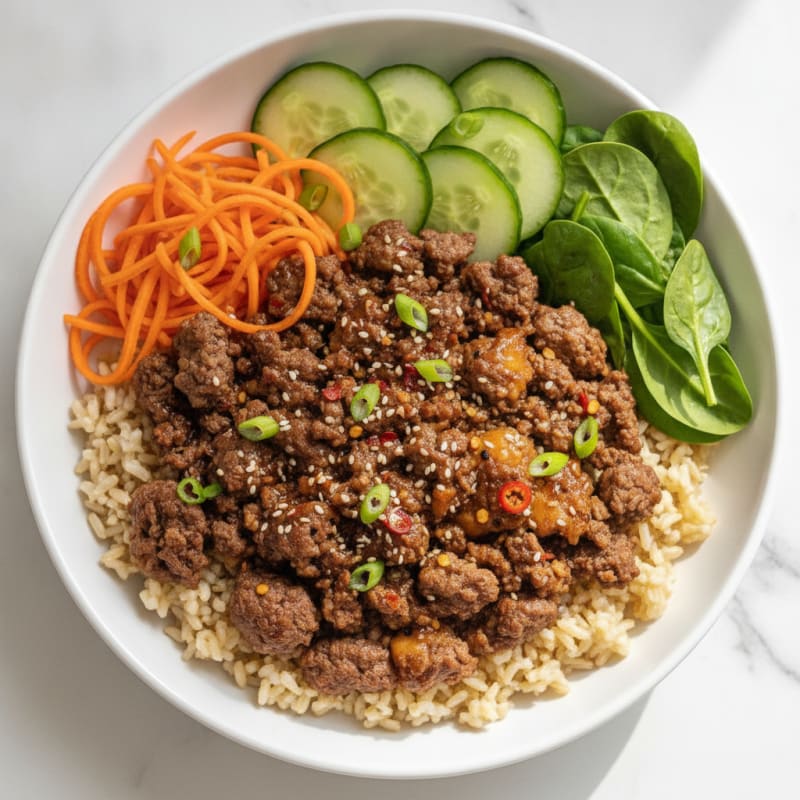 Korean Beef Bulgogi Bowl