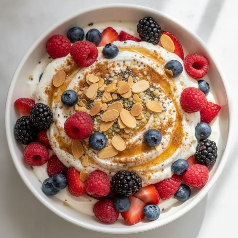 Hearty Berry Yogurt Parfait