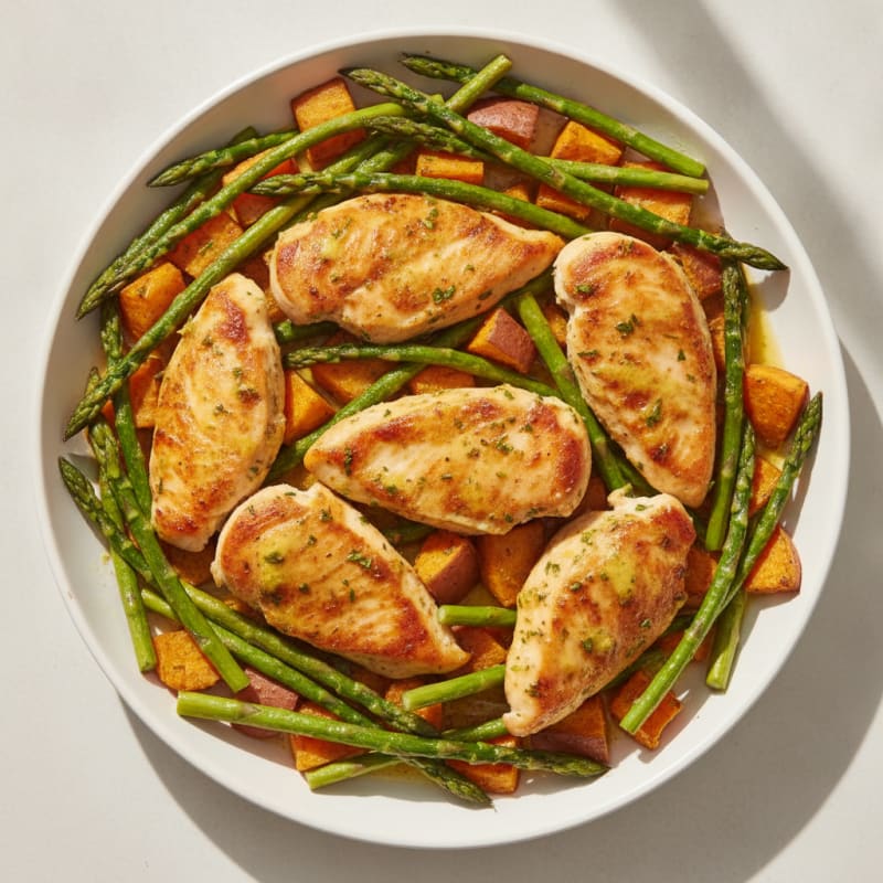 Sheet Pan Lemon Herb Chicken