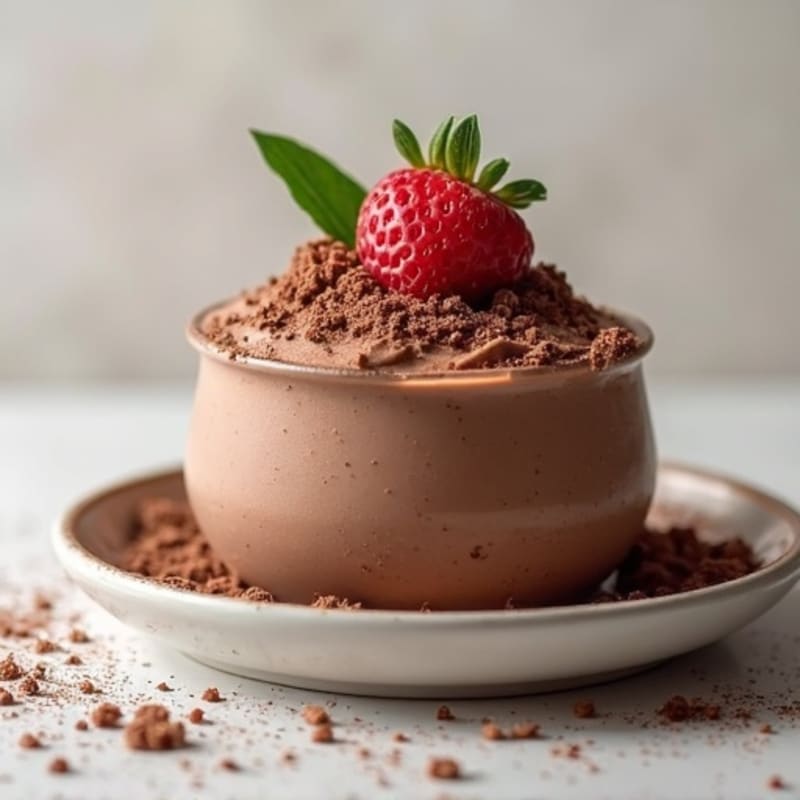 Chocolate Greek Yogurt Protein Mousse