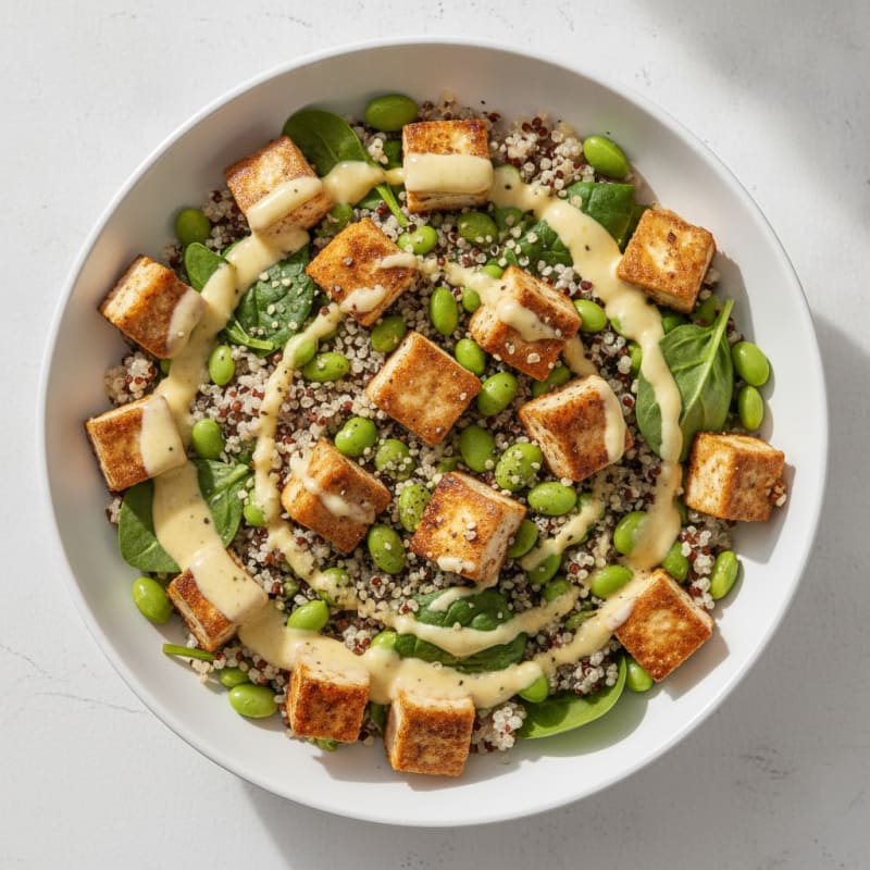 Edamame Quinoa Protein Bowl