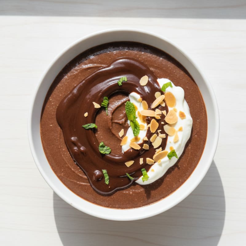 Silky Chocolate Protein Pudding