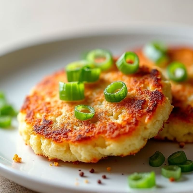 Crispy Tuna Egg White Patties