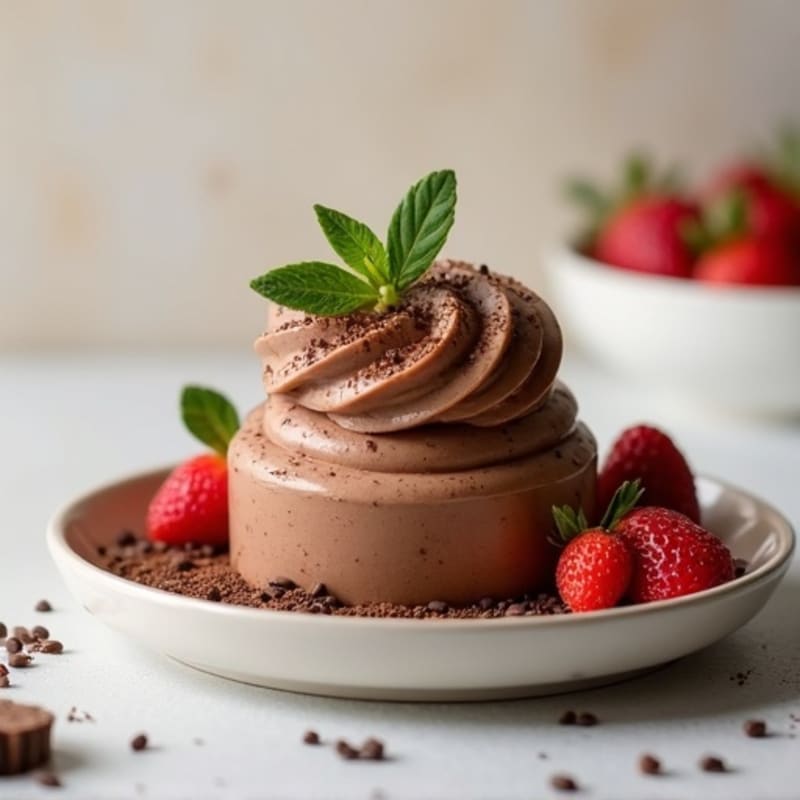 Silky High-Protein Chocolate Mousse