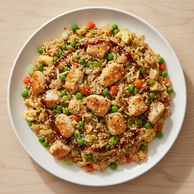 Savory Chicken and Vegetable Fried Rice