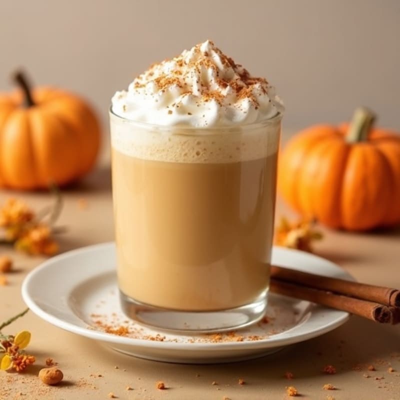 Creamy Pumpkin Spice Protein Latte