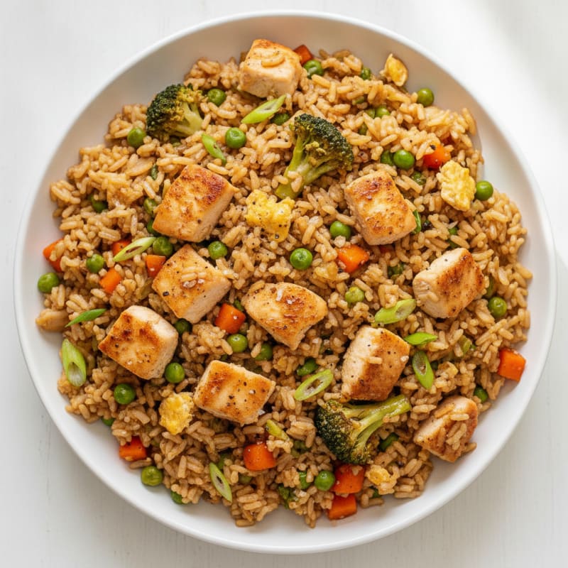Chicken and Vegetable Fried Rice