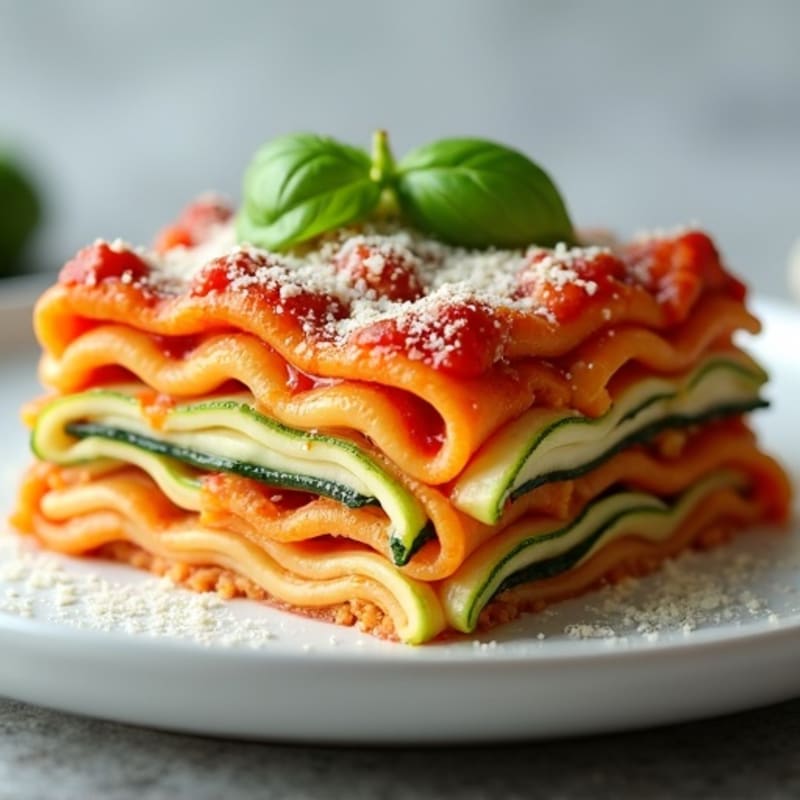 Lean Turkey Zucchini Lasagna