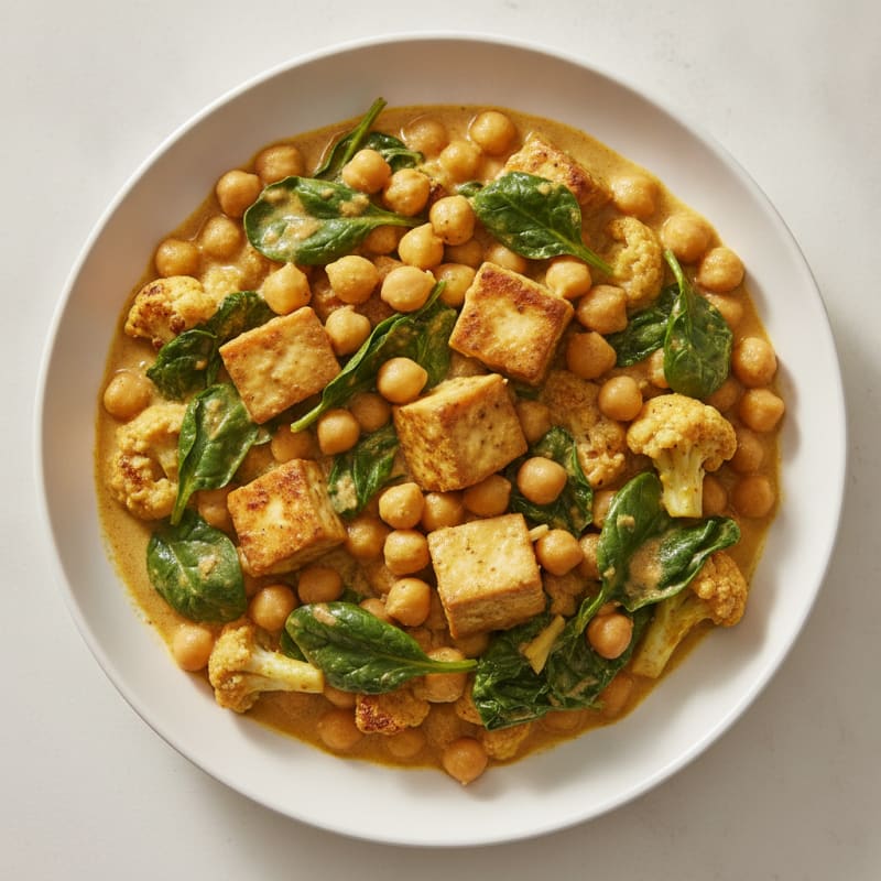 Hearty Chickpea and Vegetable Curry