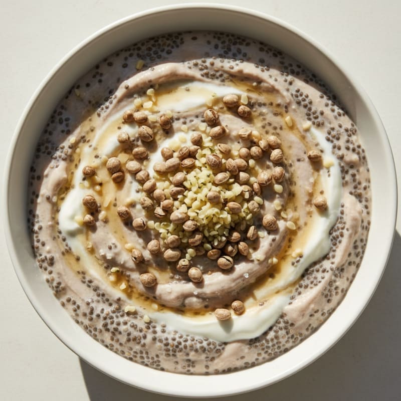 Creamy Keto Coconut Chia Pudding