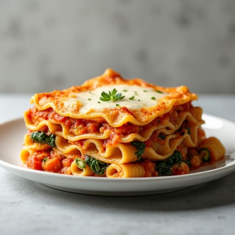 Hearty Layered Vegetable Lasagna