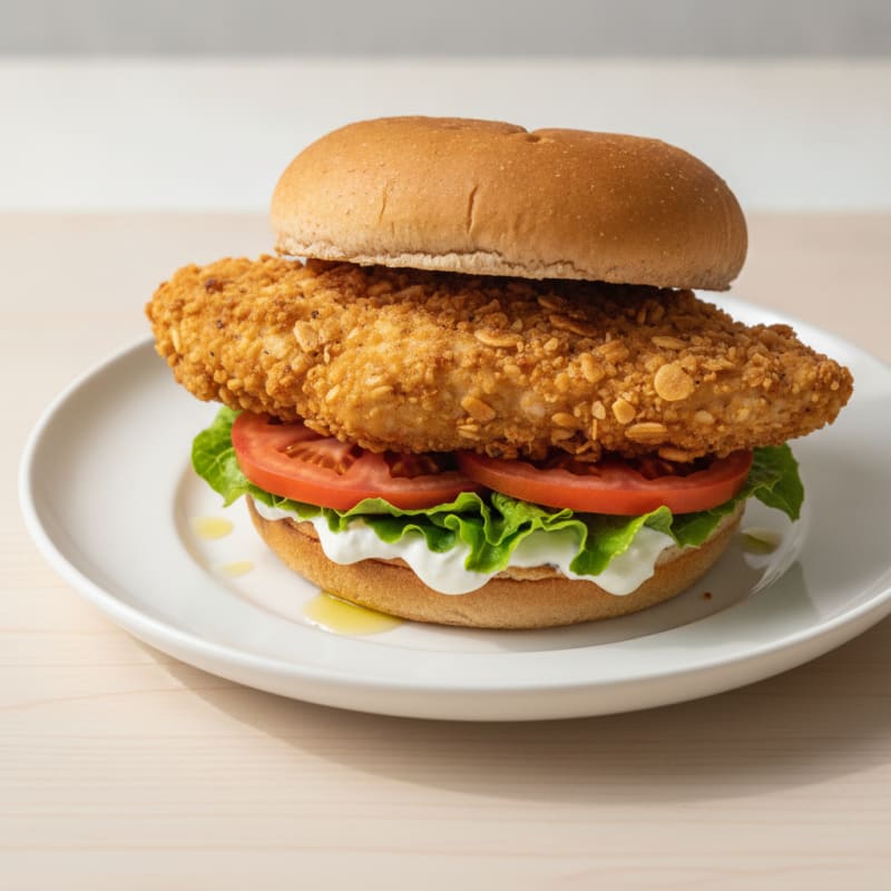 Crispy Buttermilk Fried Chicken Sandwich