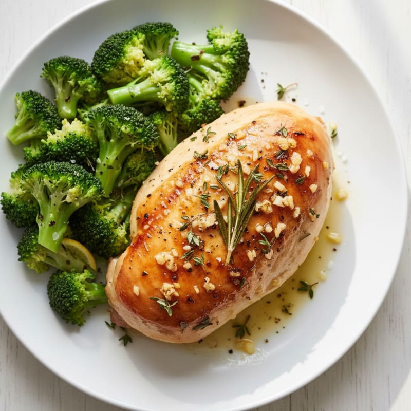 Garlic Herb Roasted Chicken