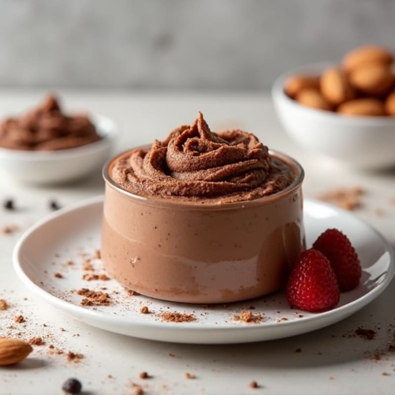 High-Protein Creamy Chocolate Cottage Cheese Mousse