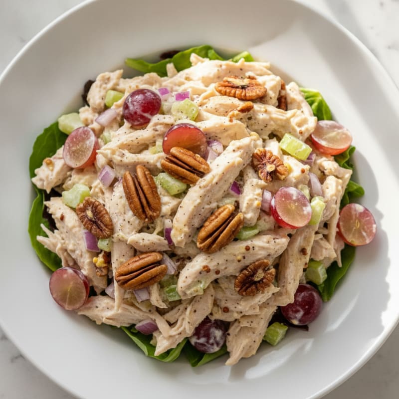 Chicken Salad with Grapes and Pecans