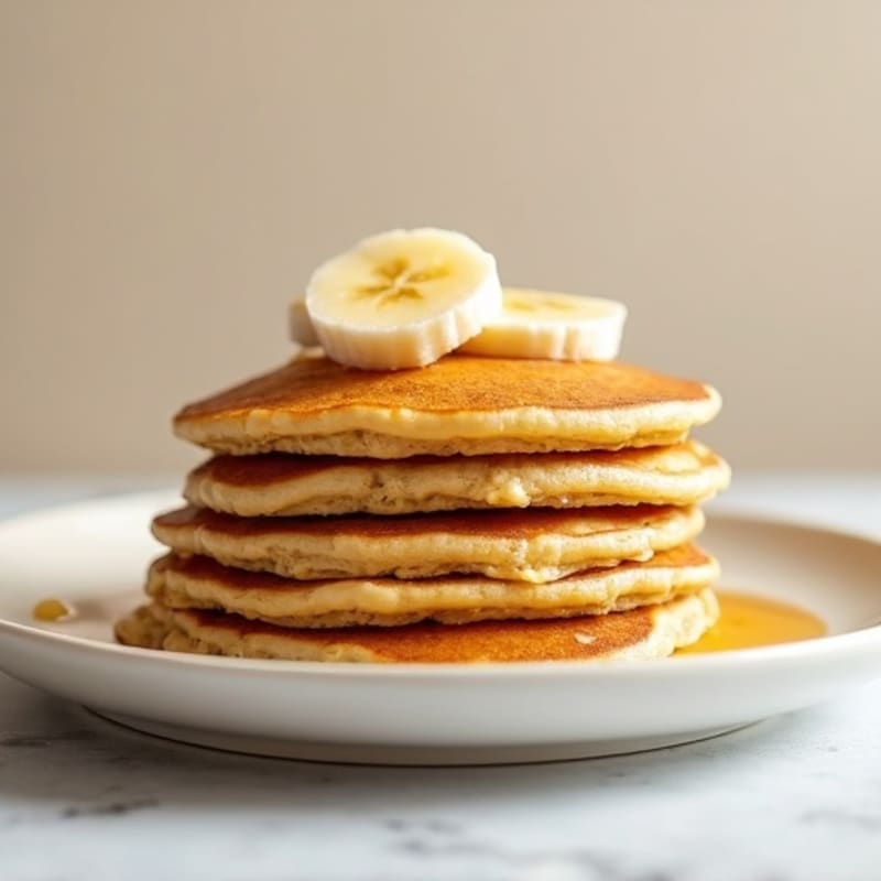 Fluffy Vanilla Protein Pancakes
