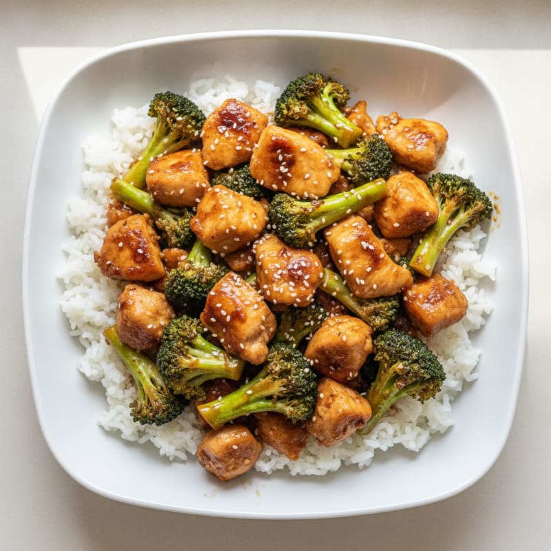 Teriyaki Chicken and Broccoli Stir-Fry