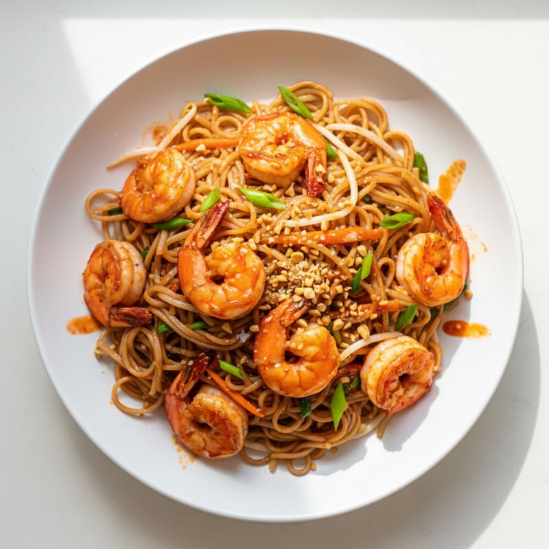Zesty Chili-Lime Shrimp Pad Thai