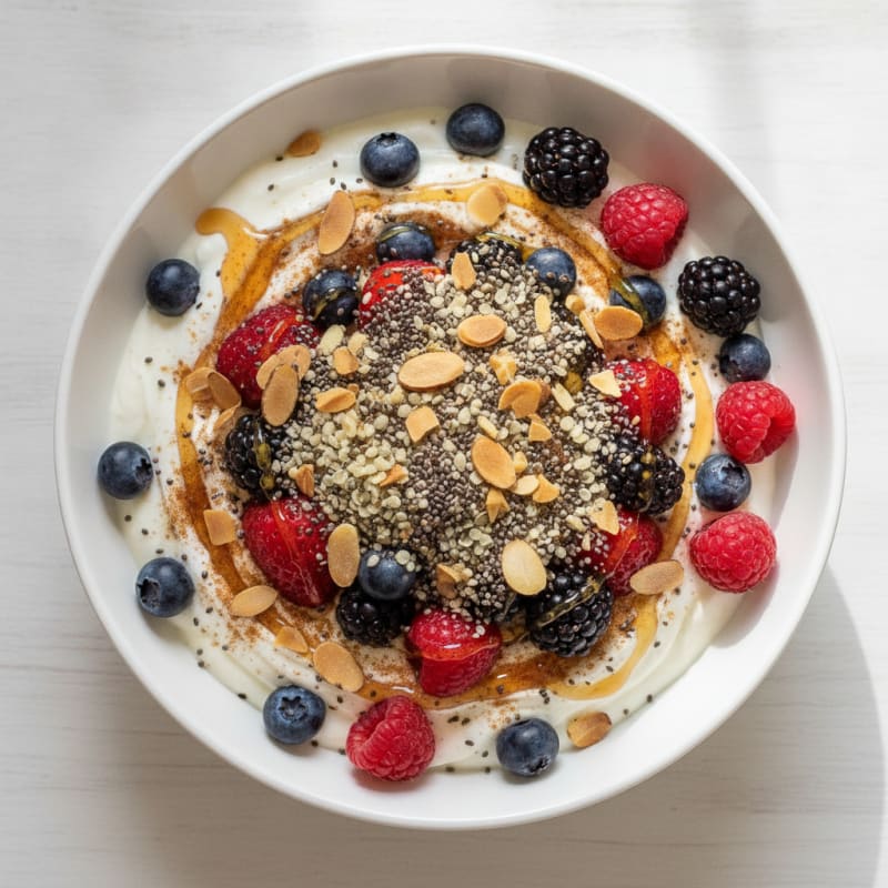 Berry Yogurt Protein Power Bowl