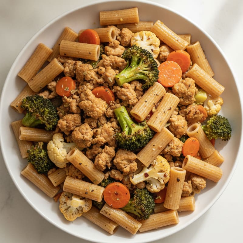 Turkey & Roasted Vegetable Pasta