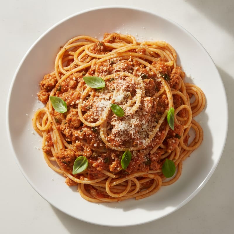 Classic Spaghetti with Marinara Sauce