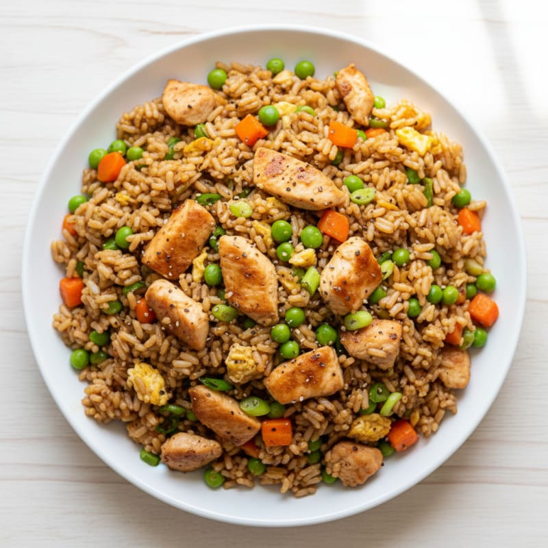 Chicken Fried Rice with Vegetables