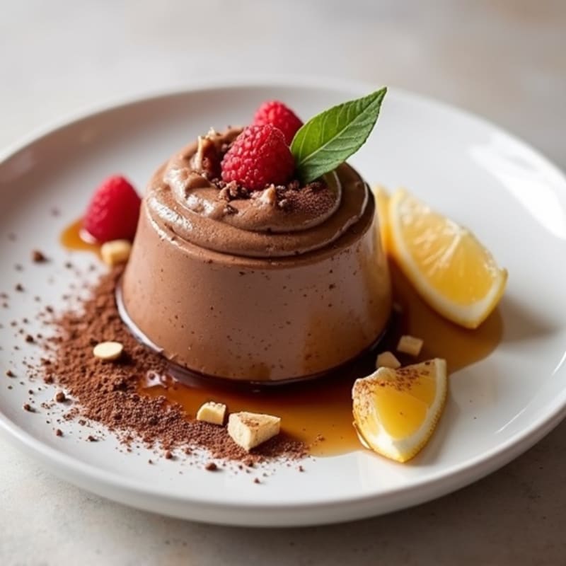 Protein Chocolate Mousse with Silken Tofu and Almond Butter