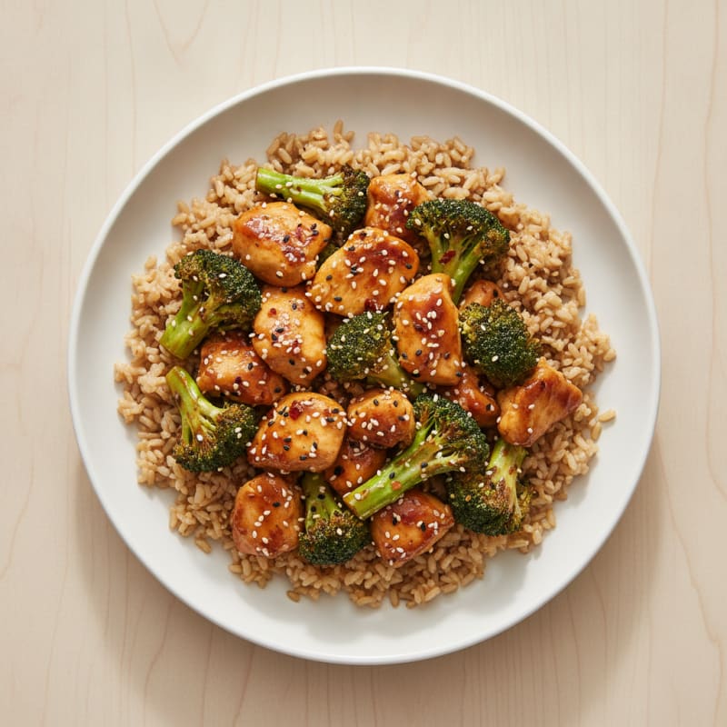 Teriyaki Chicken and Broccoli Stir-Fry