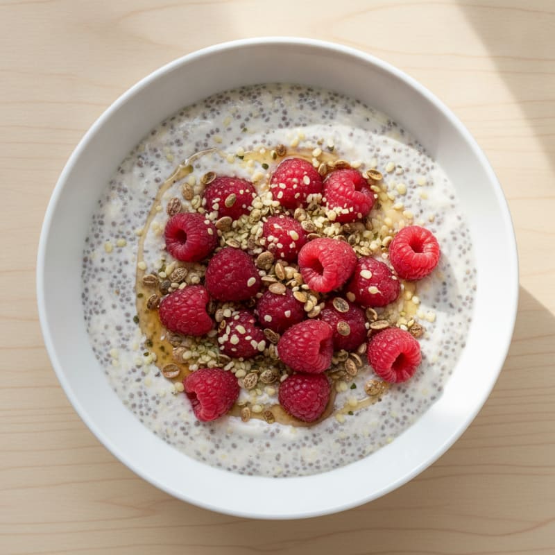 Berry Chia Seed Pudding