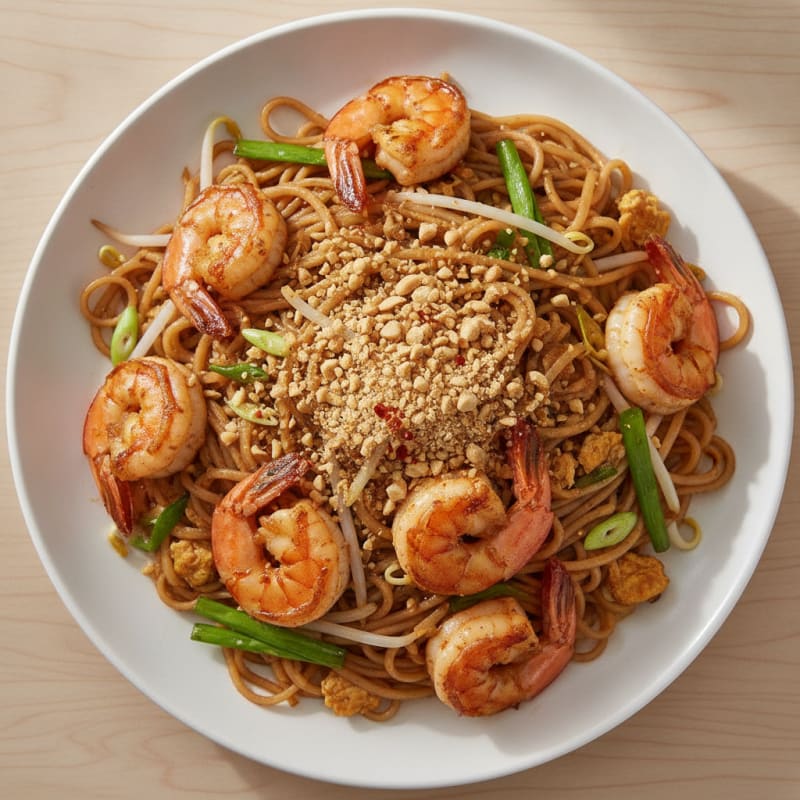 Shrimp Pad Thai Noodles
