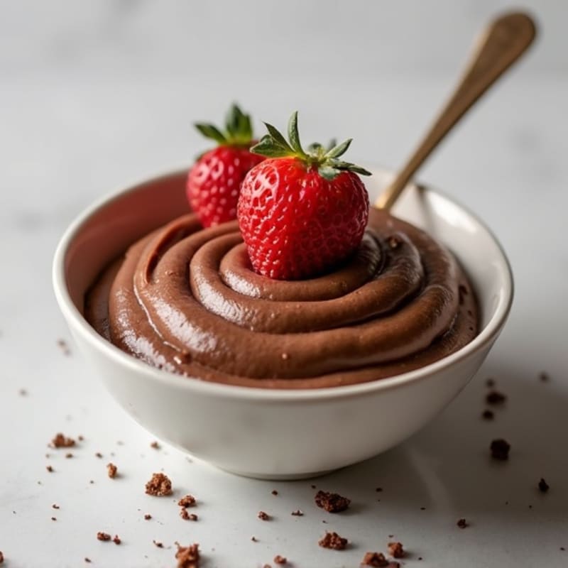 Silky Chocolate Protein Pudding