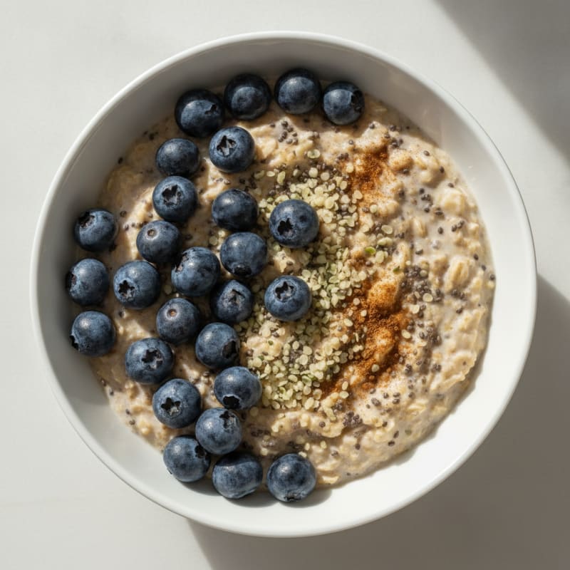 Classic Protein-Packed Berry Overnight Oats