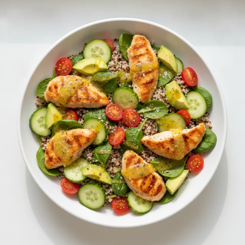 Chicken and Quinoa Protein Bowl