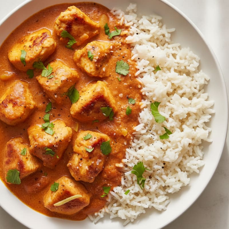 Chicken Tikka Masala with Basmati Rice